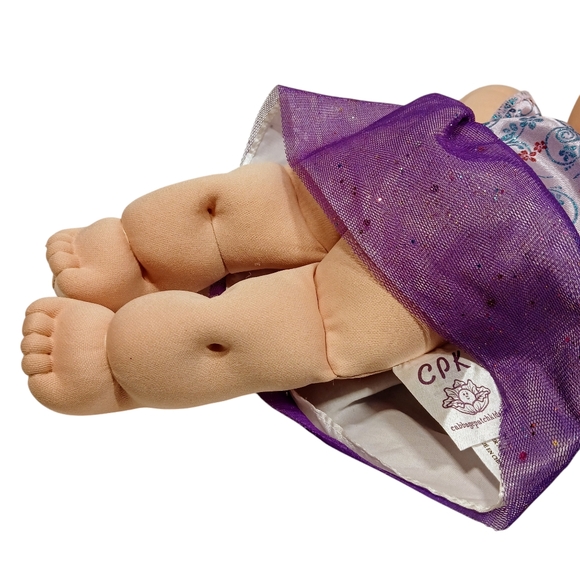 PA 15 FB 14” Cabbage Patch PLAY ALONG 2007 Brunette Hair Green Eyes Happy Face - Picture 7 of 9